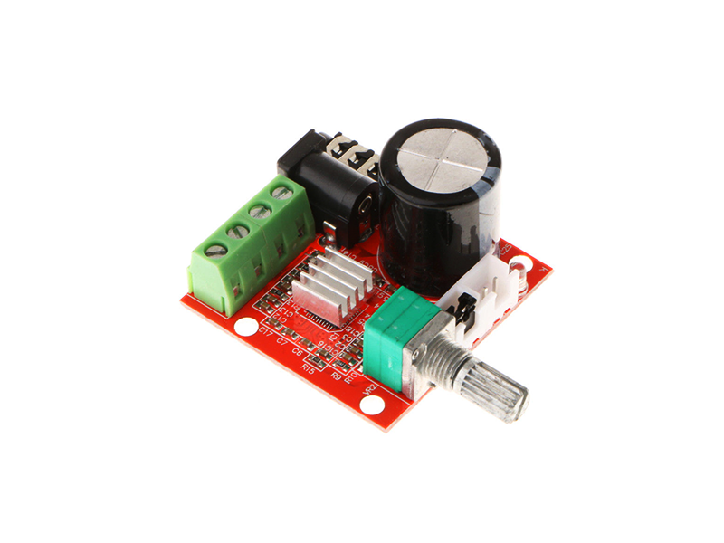 PAM8610 Mini 10W+10W Stereo Audio Power Amplifier Board - Image 1